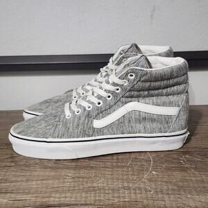Vans Sk8-Hi Men's Athletic Skate Shoes Sneakers Size 8.5 Corduroy Gray
